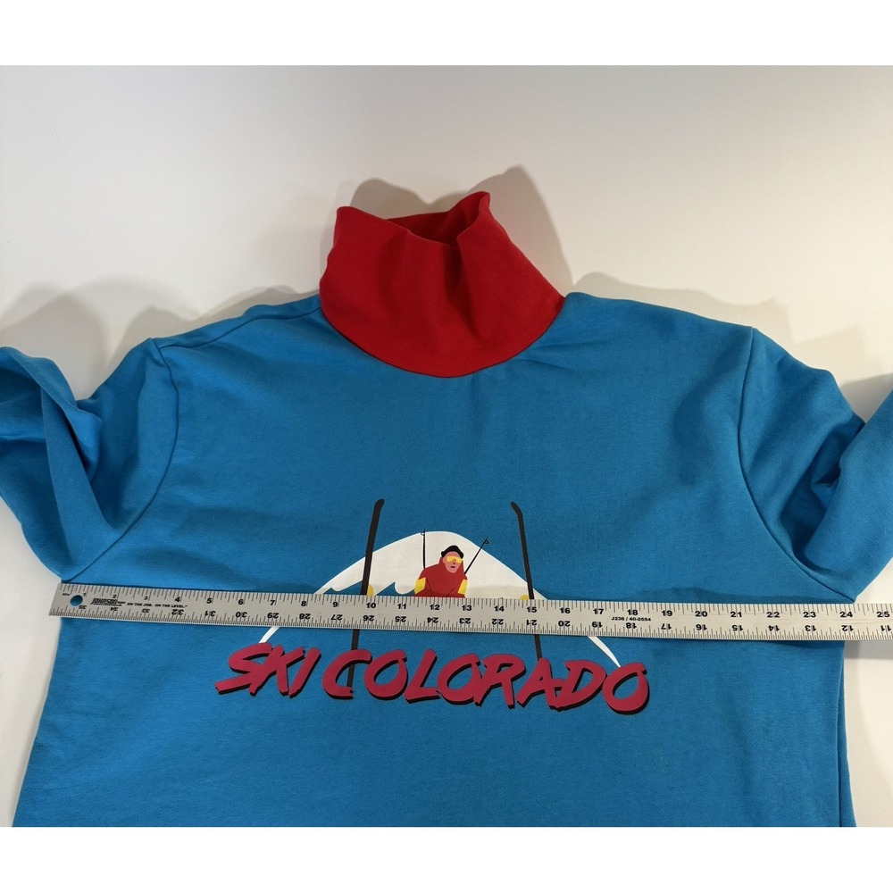 Ski Colorado Bfresh Long Turtleneck Sweatshirt Denver CO XL - Picture 7 of 8
